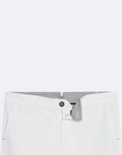 Pantalon chino Brix blanc
